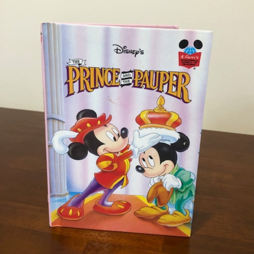 Disney’s The Prince And The Pauper Hardcover Book.